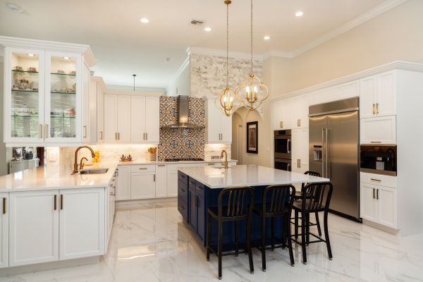 Kitchen Island Construction in Cedar Hill