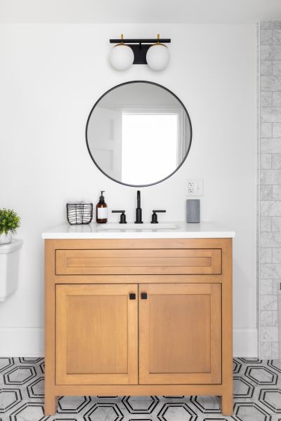 Custom Vanity Installation in Cedar Hill